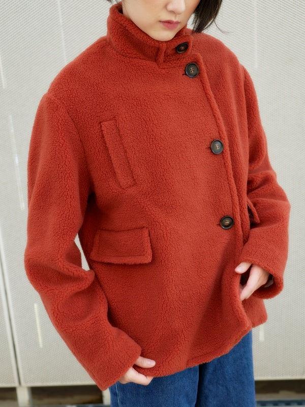 GRAENN Recycled polyester Sherpa jacket
