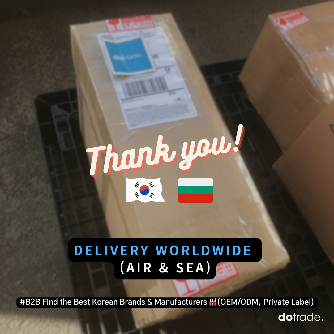 [BULGARIA] We've successfully delivered the sample purchase to our Bulgarian buyer.