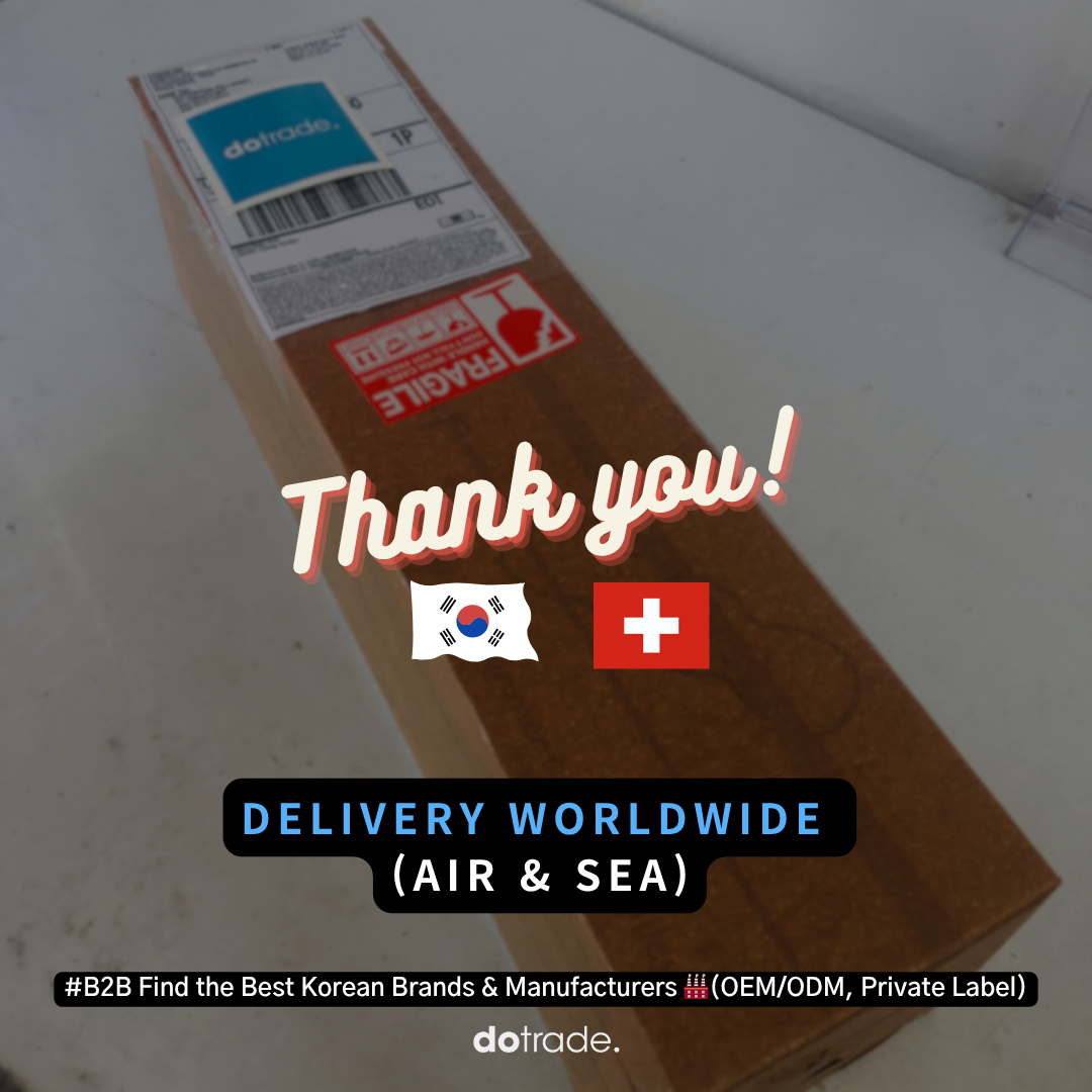 Samples dispatched! Our healthcare products are now on their way to our valued buyer in Switzerland.