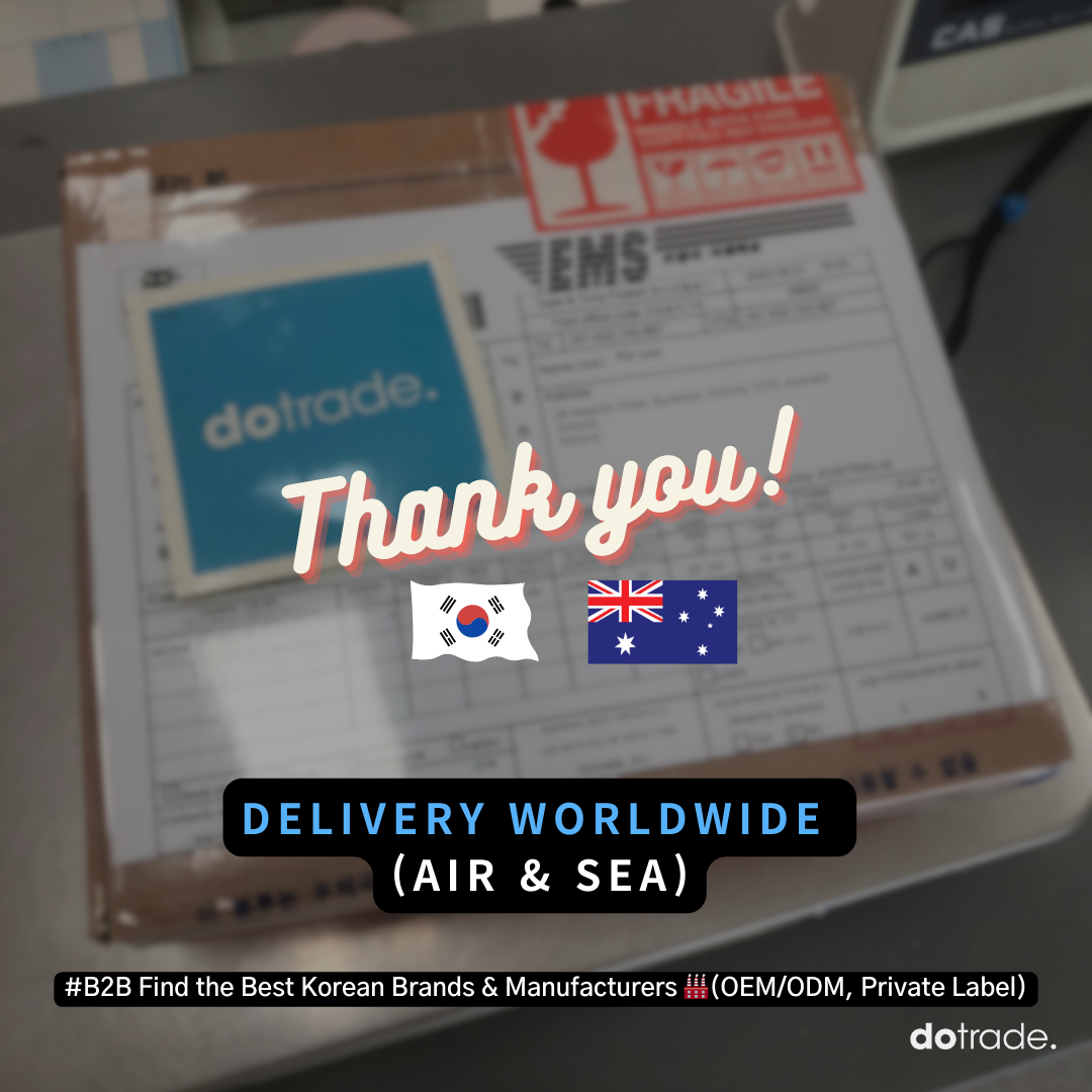 [AUSTRALIA] Sample Product Delivery to  Australian Buyer Completed!