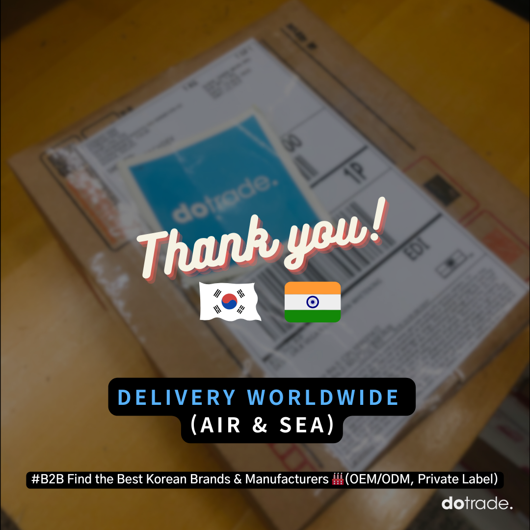 Sample Product Delivery to Indian Buyer Completed!