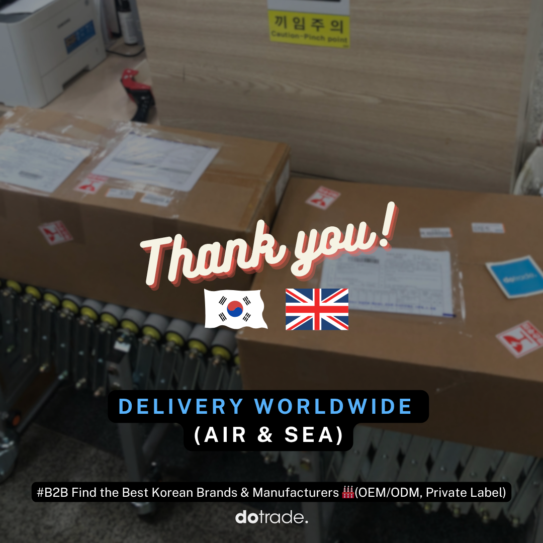 Delivered & Confirmed! Another additional order successfully arrived in the UK.