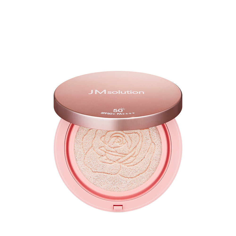 JMSOLUTION GLOW LUMINOUS FLOWER SUN CUSHION ROSE 25g