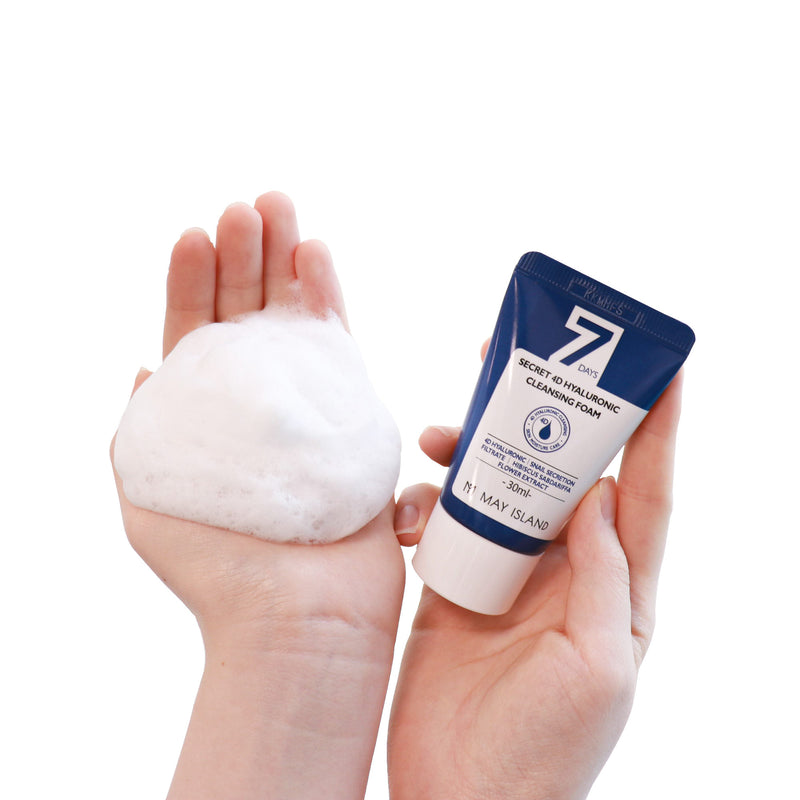 MAY ISLAND 7 Secret 4D Hyaluronic Cleansing Foam 30ml