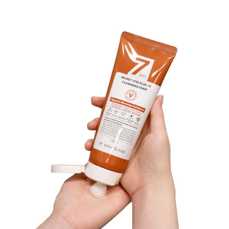MAY ISLAND 7 Secret Vita Plus-10 Cleansing Foam 150ml
