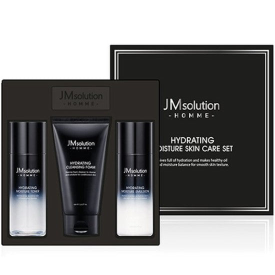 JMSOLUTION HOMME HYDRATING MOISTURE SKIN CARE SET