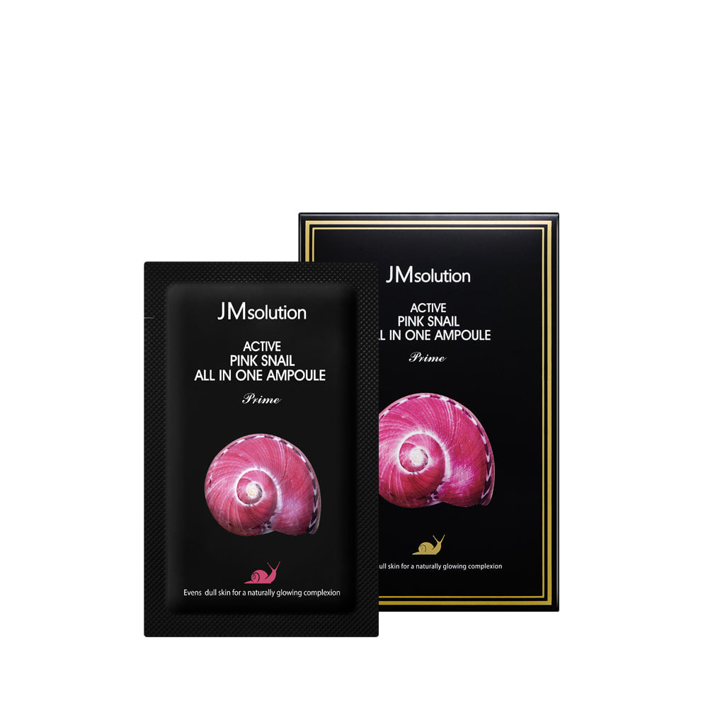 JMSOLUTION ACTIVE PINK SNAIL ALL IN ONE AMPOULE PRIME2ML * 120 pices