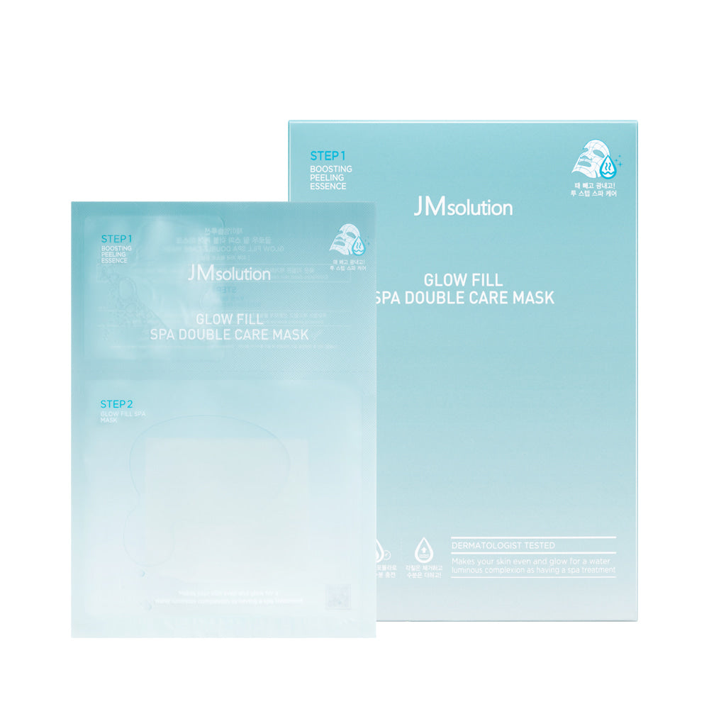 JMSOLUTION GLOW FILL SPA DOUBLE CARE MASK 26.5ML x 10 pices