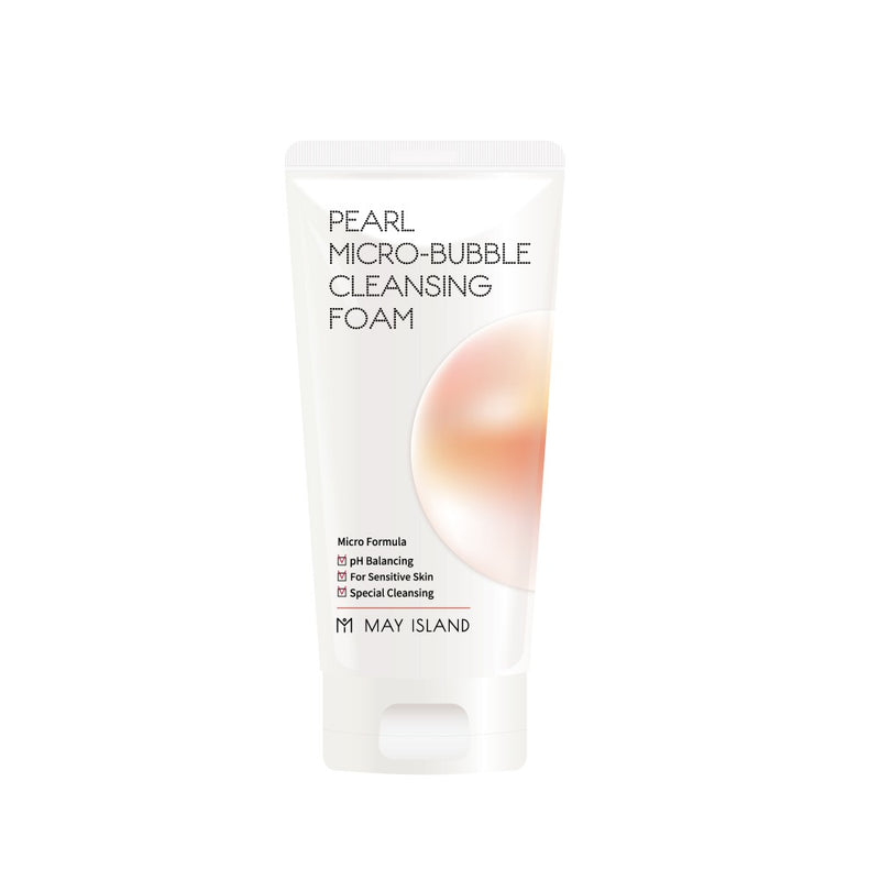 MAY ISLAND Pearl Micro-Bubble Cleansing Foam 120ml