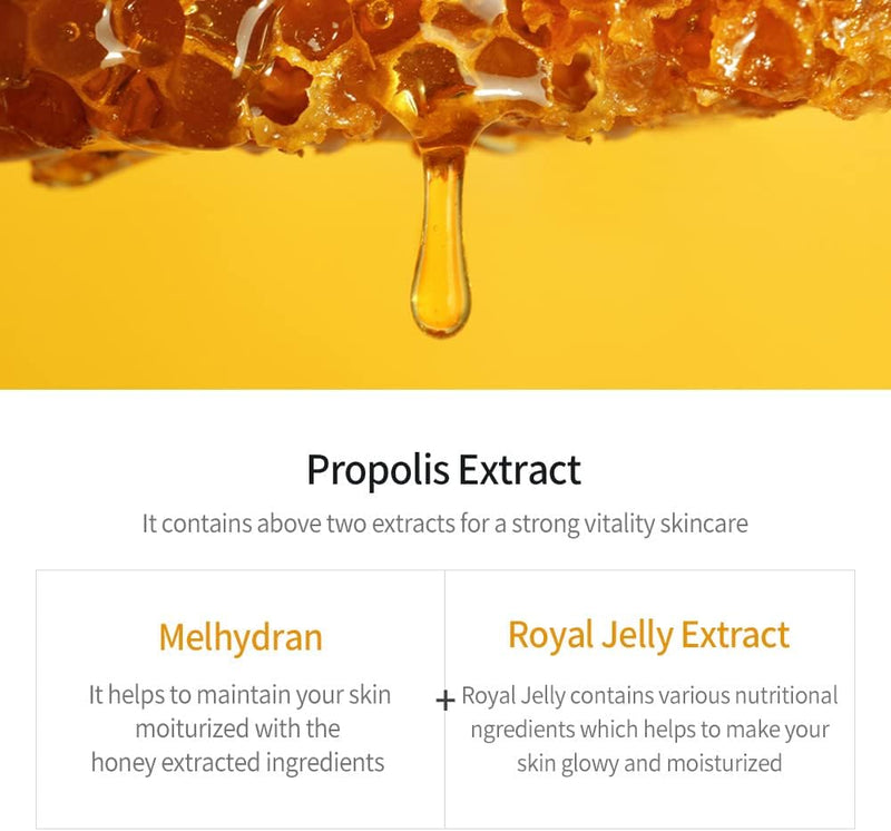 JMSOLUTION HONEY LUMINOUS ROYAL PROPOLIS TONER XL Black600ml