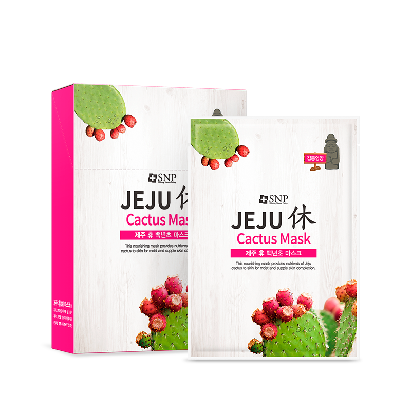 SNP Jeju Rest Cactus Mask 22ml