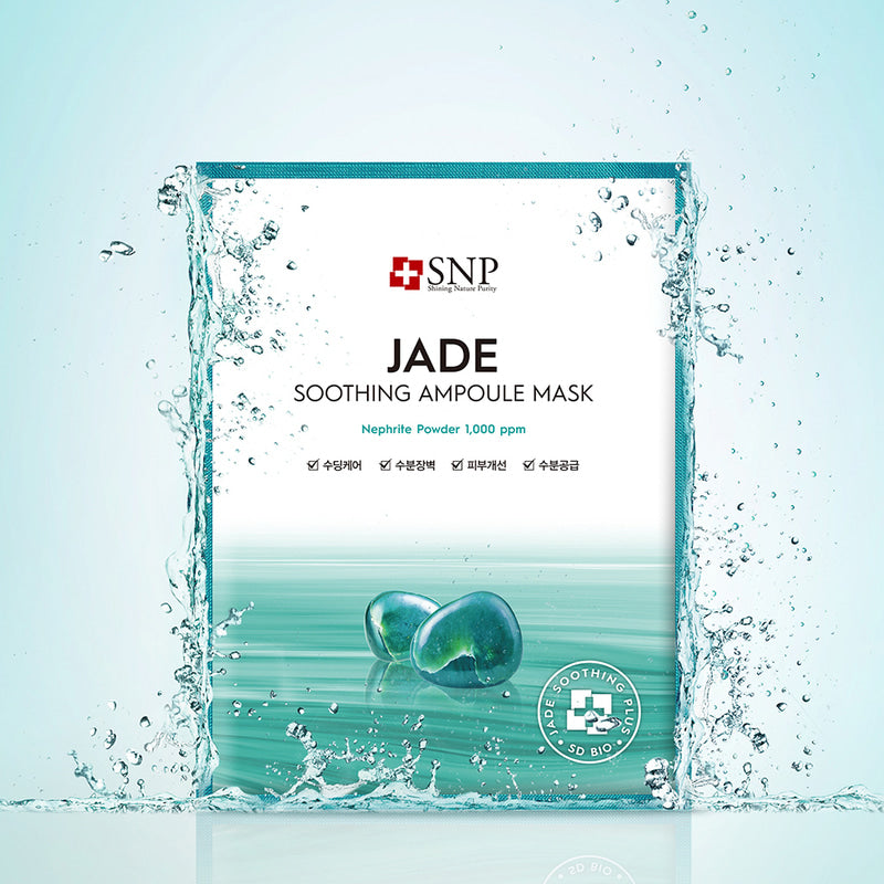 SNP Jade Soothing Ampoule Mask ver.6 25ml