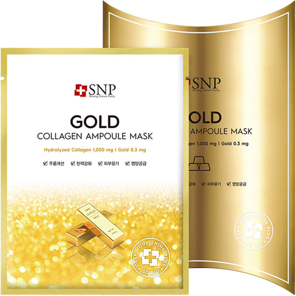 SNP Gold Collagen Ampoule Mask (Ver.6) 25ml