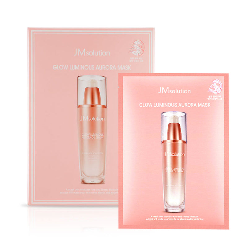 JMSOLUTION GLOW LUMINOUS AURORA MASK 30ml*10 pices