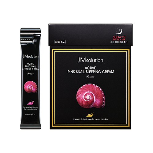 JMSOLUTION ACTIVE PINK SNAIL SLEEPING CREAM Prime4ML * 30 pices