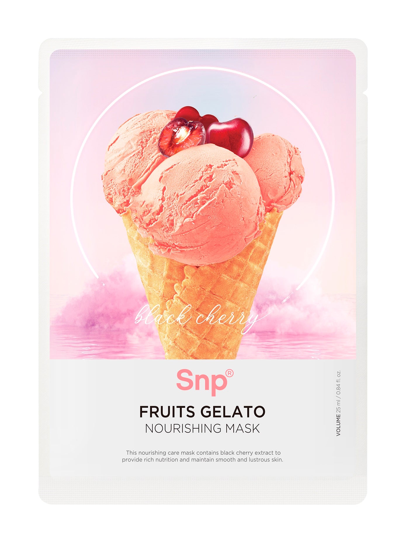 SNP Fruits Gelato Nourshing Mask (Black Cherry) 25ml