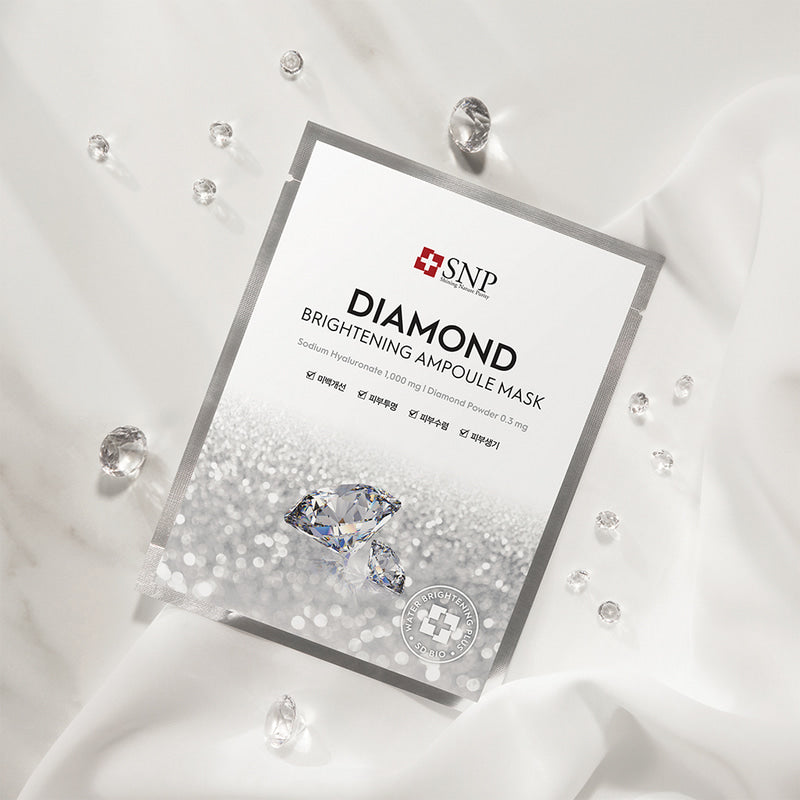 SNP Diamond Brightening Ampoule Mask (Ver.6) 25ml