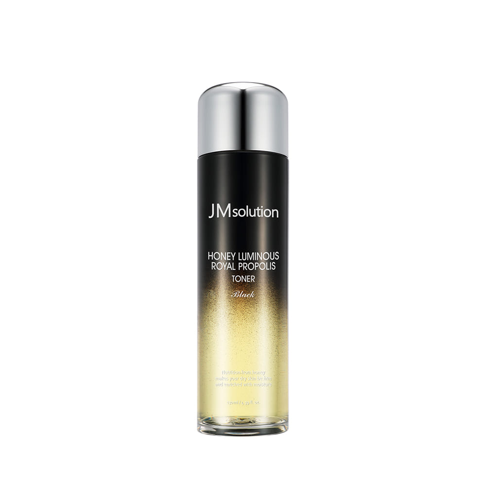 JMSOLUTION HONEY LUMINOUS ROYAL PROPOLIS TONER BLACK130ml