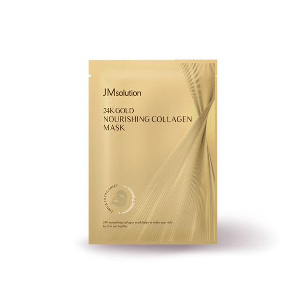 JMSOLUTION 24K GOLD NOURISHING COLLAGEN MASK30ml * 5 pices