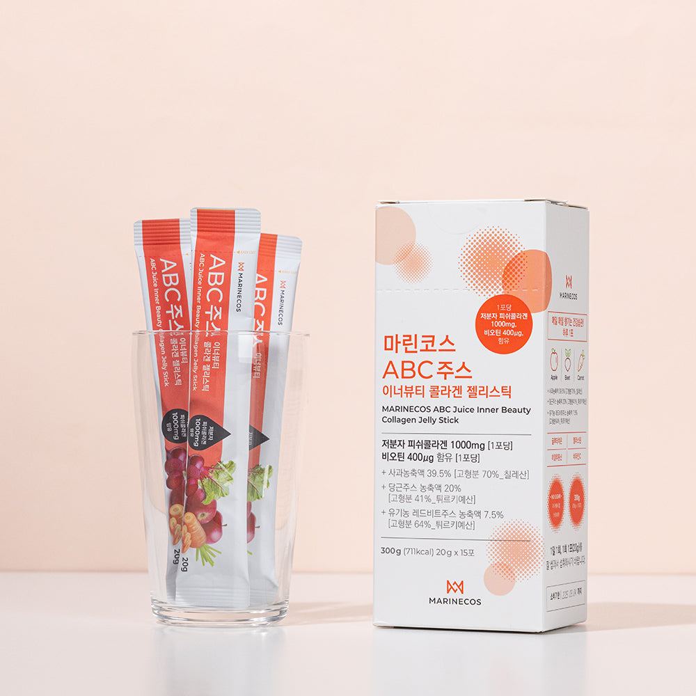 Low-Molecular Fish Collagen Jelly Stick ABC Juice 20g x 15inds