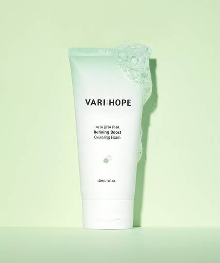 VARIHOPE AHA BHA PHA Refining Cleansing Foam 254g