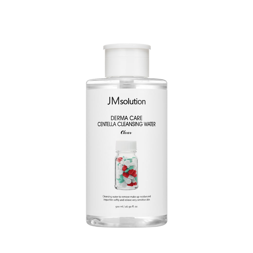 JMSOLUTION DERMA CARE CENTELLA CLEANSING WATER Clear