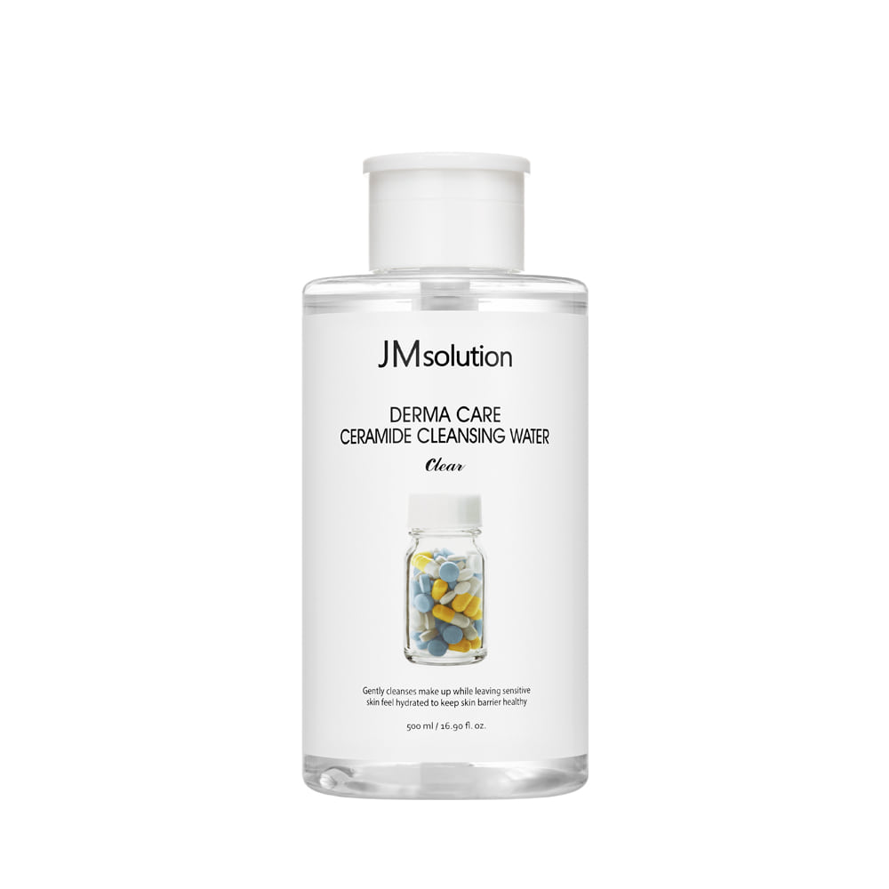 JMSOLUTION DERMA CARE CERAMIDE CLEANSING WATER Clear