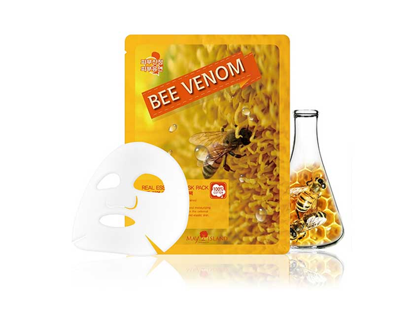 MAY ISLAND Real Essense Bee Venom Mask Pack 25mlx10pcs