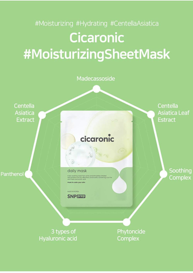 SNP Prep Cicaronic Daily Mask (Ver.2) 20ml