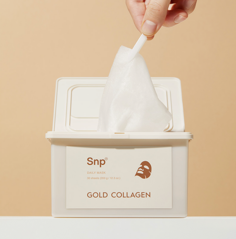 Snp Mask SNP Gold Collagen Daily Mask 30ea