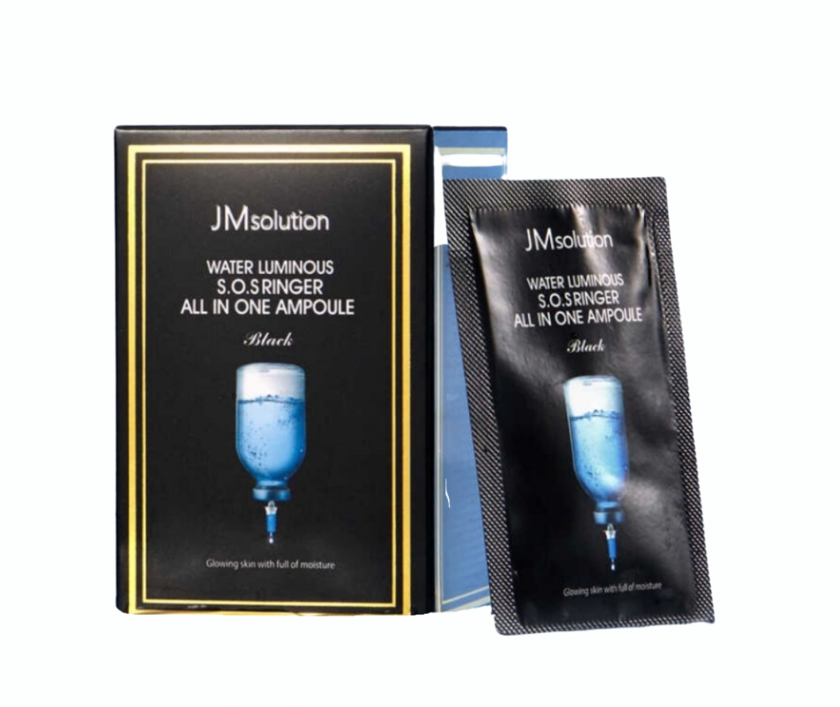 JMSOLUTION WATER LUMINOUS S.O.S RINGER ALL IN ONE AMPOULE black 2ml * 30 pices