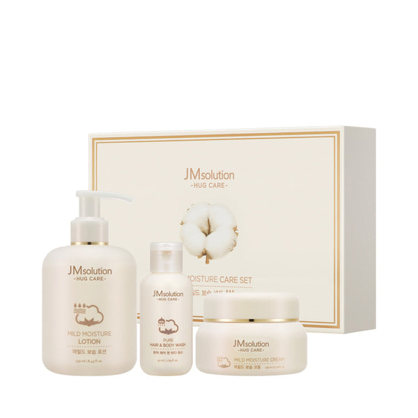 JMSOLUTION HUG CARE MILD MOISTURE CARE SET