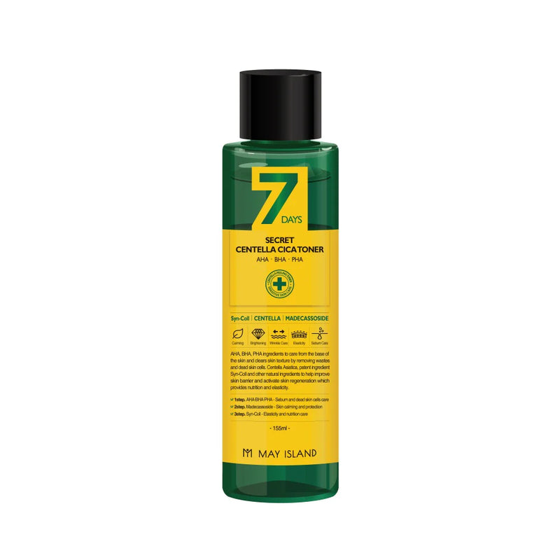 MAY ISLAND 7 Days Secret Centella Cica Toner 155ml