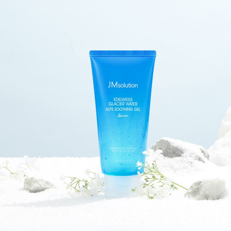 JMSOLUTION EDELWEISS GLACIER WATER ALPS SOOTHING GEL SNOW 300ml