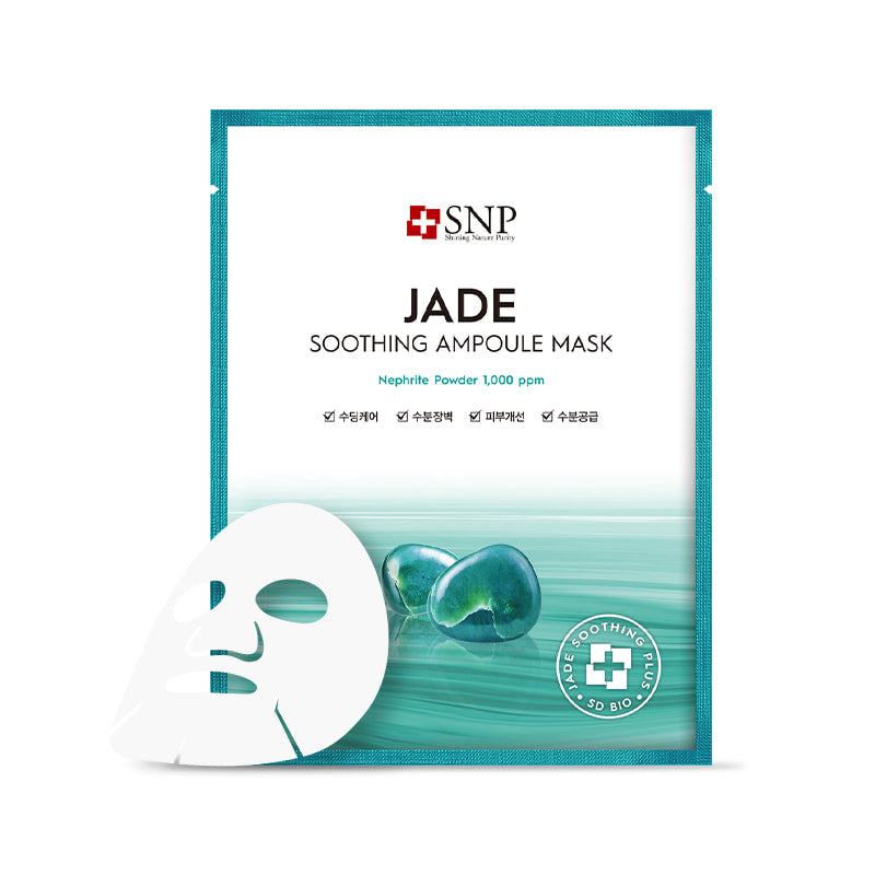 SNP Jade Soothing Ampoule Mask ver.6 25ml