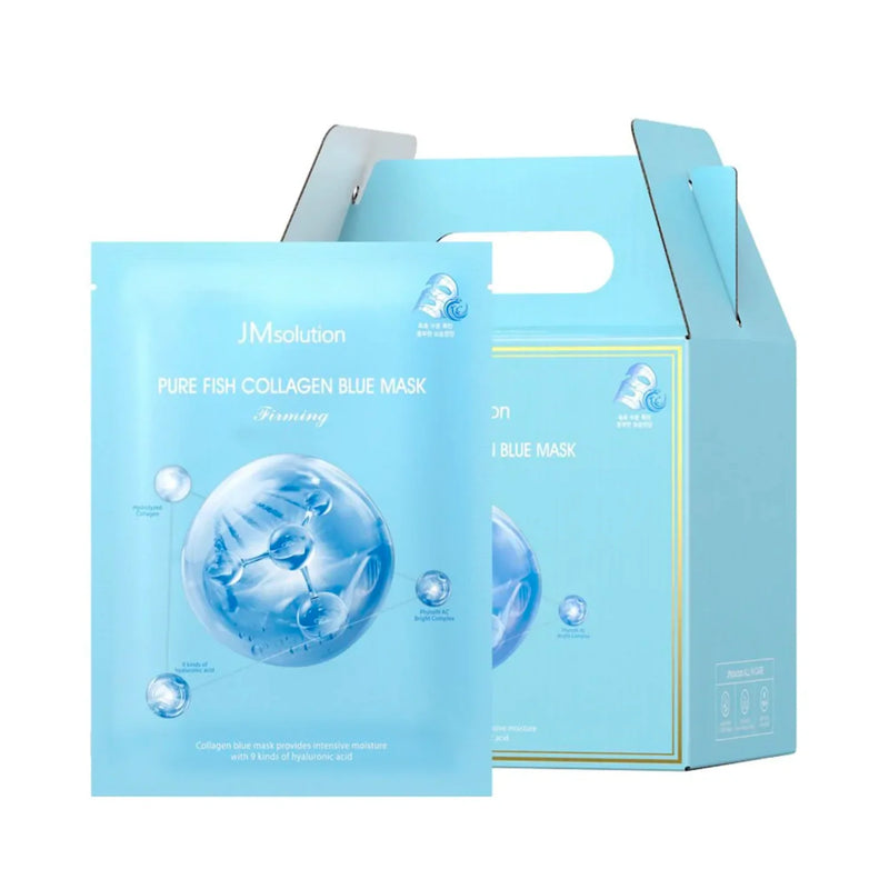 JMSOLUTION PURE COLLAGEN BLUE MASK FIRMING 30ML / 10