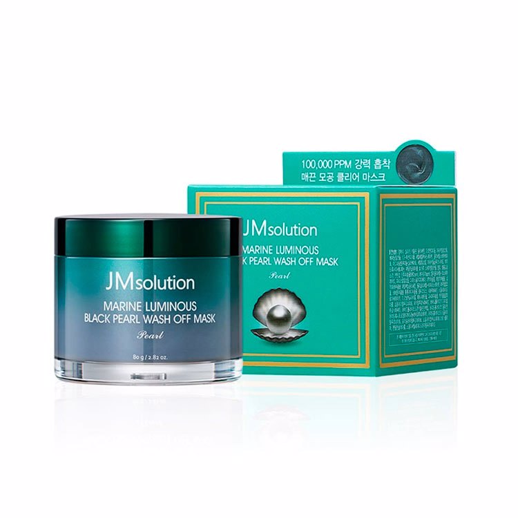 JMSOLUTION MARINE LUMINOUS BLACK PEARL WASH OFF MASK PEARL 80g