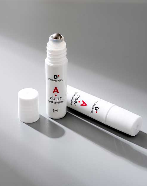 Dr.TIMEPEEL A Clear Spot Solution 5ml Treatment of ACNE FOR ALL SKIN TYPES  Spcialized ACNE SPOT TREATMENT