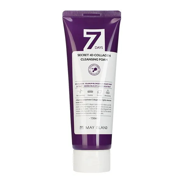 MAY ISLAND 7 Secret 4D Collagen Cleansing Foam 150ml