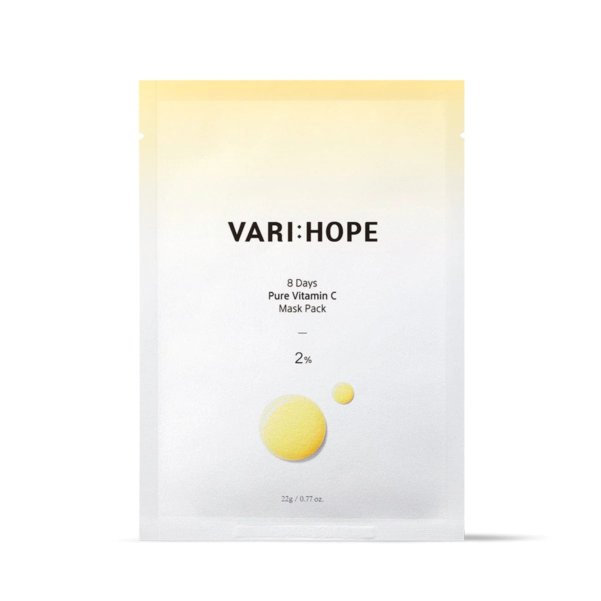 VARIHOPE 8 Days Pure Vitamin C Mask Pack 171g