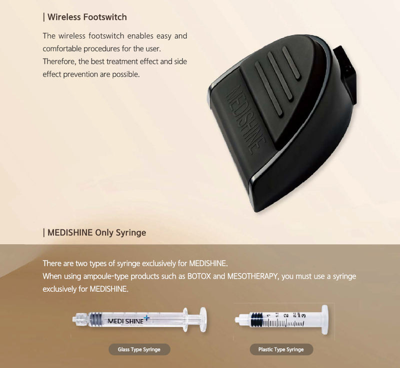 Handy Injector MEDISHINE Wireless Handy Type Filler I njector 900g | Wireless drug in