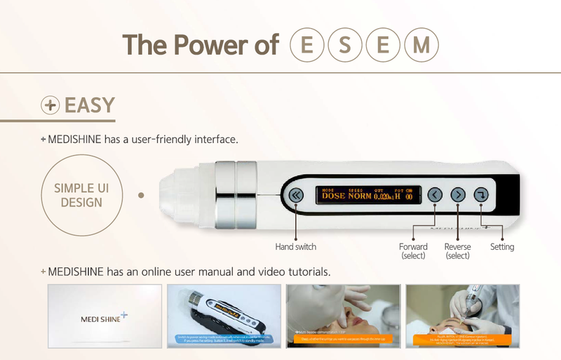 Handy Injector MEDISHINE Wireless Handy Type Filler I njector 900g | Wireless drug in