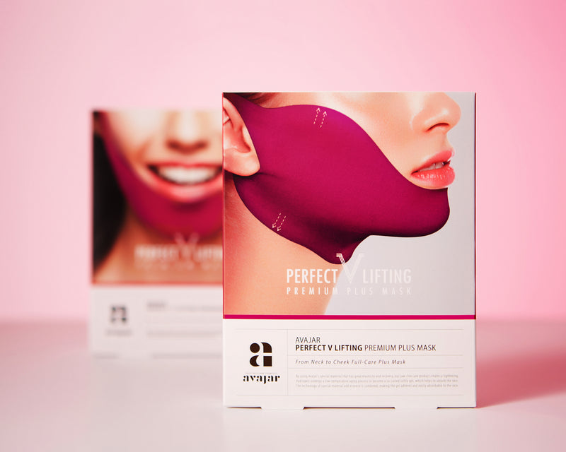 AVAJAR PERFECT V LIFTING PREMIUM PLUS MASK (5EA) - Dotrade Express. Trusted Korea Manufacturers. Find the best Korean Brands