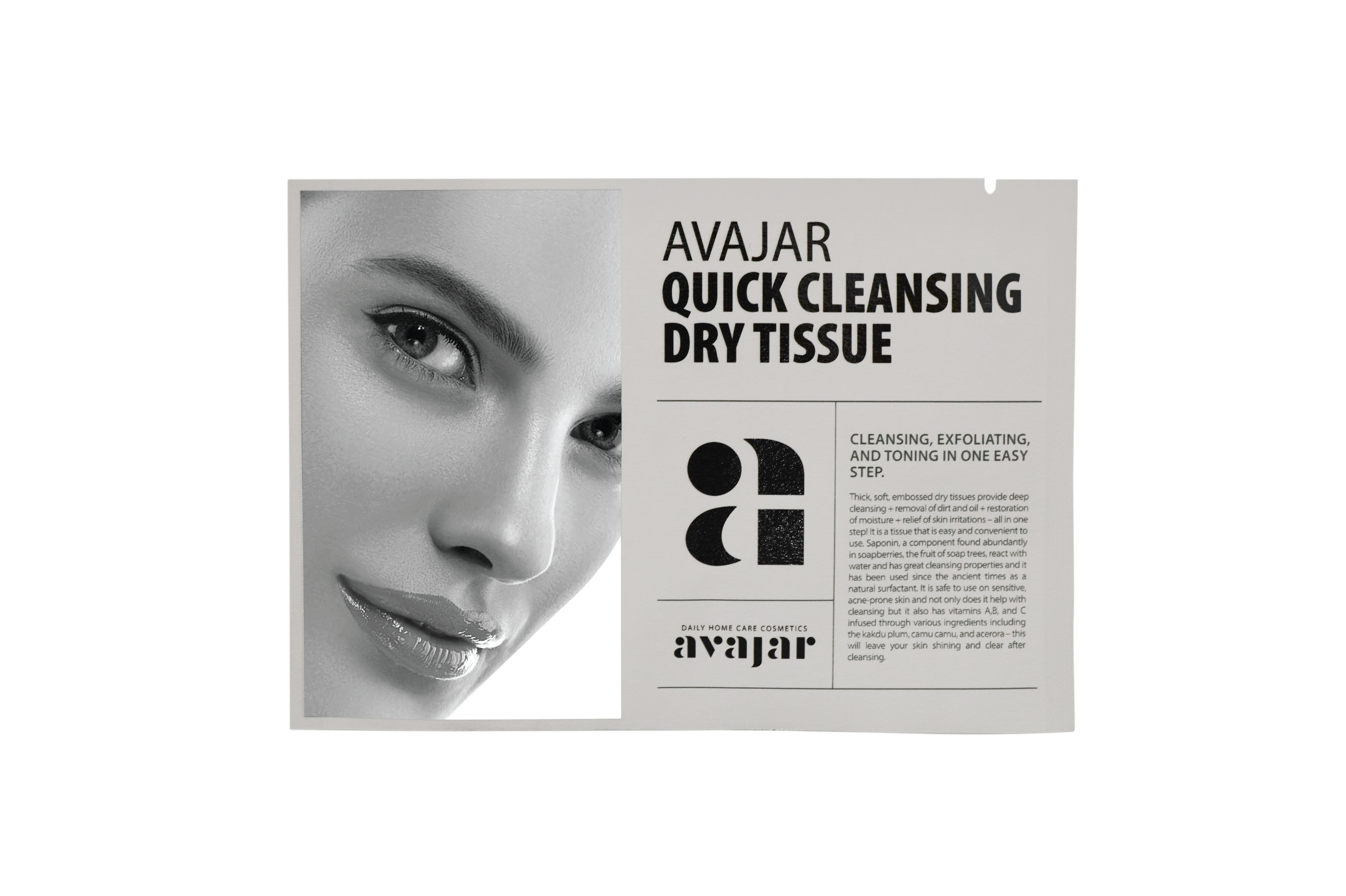 AVAJAR QUICK CLEANSING DRY TISSUE (15EA) - Dotrade Express. Trusted Korea Manufacturers. Find the best Korean Brands