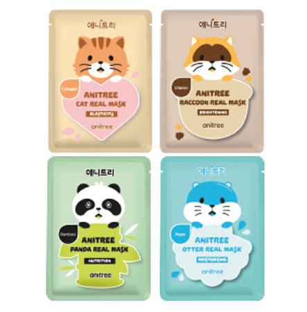 Animal Mask Sheet 4 Types - Dotrade Express. Trusted Korea Manufacturers. Find the best Korean Brands