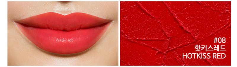 LEBELAGE Take me Lip Crayon - 08. Hot Kiss Red