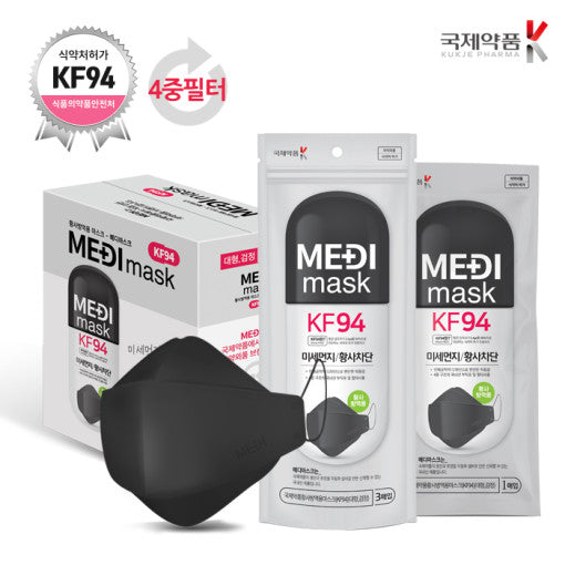 MEDI Mask KF94 (Black)
