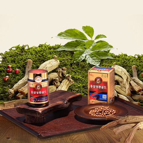 Korean Red Ginseng Extract Pill Gold (135g bottle)