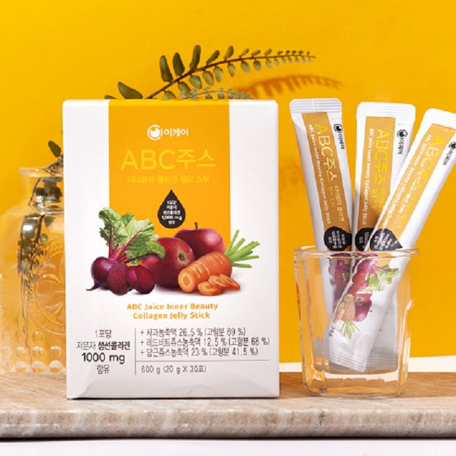 Low-Molecular Fish Collagen Jelly Stick ABC Juice 20g x 30inds