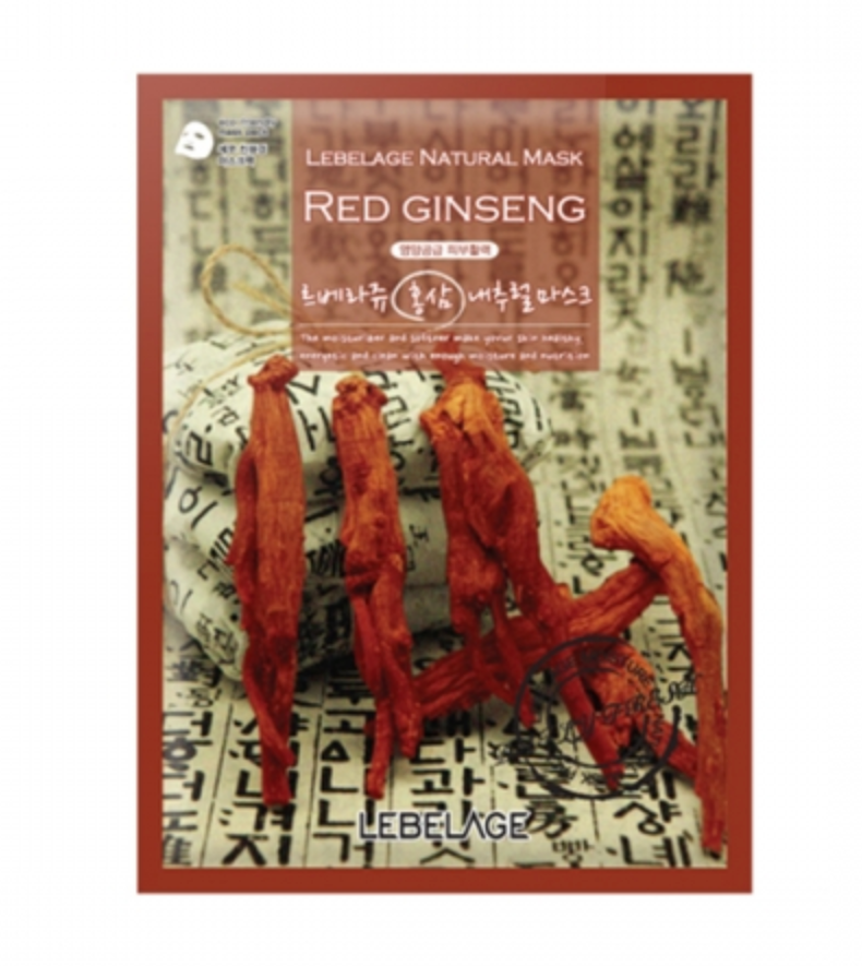 LEBELAGE Red Ginseng Natural Mask (1p) - Dotrade Express. Trusted Korea Manufacturers. Find the best Korean Brands